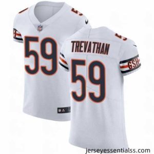 Nike Bears #59 Danny Trevathan White Mens Stitched NFL Vapor Untouchable Elite Jersey