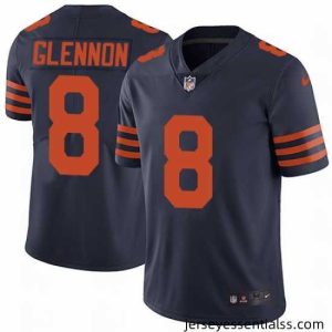 Nike Bears #8 Mike Glennon Navy Blue Alternate Stitched NFL Vapor Untouchable Limited Jersey