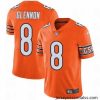 Nike Bears #8 Mike Glennon Orange Mens Stitched NFL Limited Rush Jersey