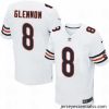 Nike Bears #8 Mike Glennon White Mens Stitched NFL Elite Jersey