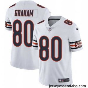 Nike Bears 80 Jimmy Graham White Stitched NFL Vapor Untouchable Limited Jersey