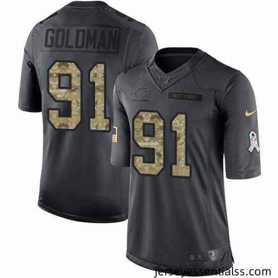 Nike-Bears-91-Eddie-Goldman-Black-Mens-Stitched-NFL-Limited-2016-Salute-to-Service-Jersey-550846_21768_550X550