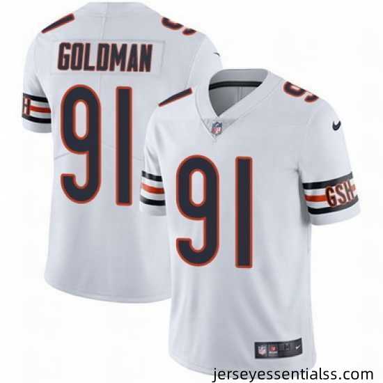 Nike-Bears-91-Eddie-Goldman-White-Mens-Stitched-NFL-Vapor-Untouchable-Limited-Jersey-563746_21768_550X550
