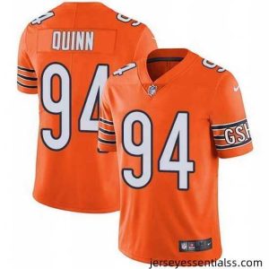 Nike Bears 94 Robert Quinn Orange Stitched NFL Limited Rush Jersey