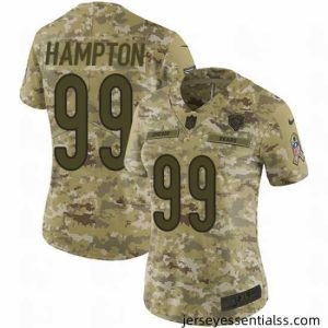 Nike Bears #99 Dan Hampton Camo Stitched NFL Limited 2018 Salute to Service Jersey