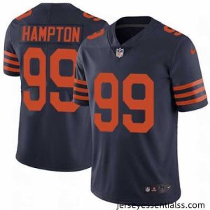 Nike Bears #99 Dan Hampton Navy Blue Alternate Mens Stitched NFL Vapor Untouchable Limited Jersey
