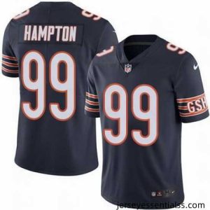 Nike Bears #99 Dan Hampton Navy Blue Team Color Mens Stitched NFL Vapor Untouchable Limited Jersey