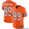 Nike Bears #99 Dan Hampton Orange Mens Stitched NFL Limited Rush Jersey