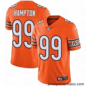 Nike Bears #99 Dan Hampton Orange Mens Stitched NFL Limited Rush Jersey