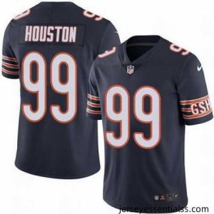 Nike Bears #99 Lamarr Houston Navy Blue Mens Stitched NFL Limited Rush Jersey