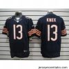 Nike Chicago Bears 13 Johnny Knox Blue Elite NFL Jersey