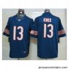 Nike Chicago Bears 13 Johnny Knox Blue Limited NFL Jersey