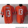 Nike Chicago Bears 13 Johnny Knox Orange Elite NFL Jersey