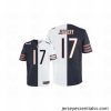 Nike Chicago Bears 17 Alshon Jeffery Blue-White Elite split NFL Jersey
