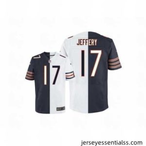Nike Chicago Bears 17 Alshon Jeffery Game White NFL Jersey