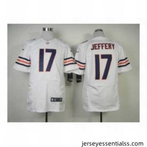 Nike Chicago Bears 17 Alshon Jeffery white Elite NFL Jersey