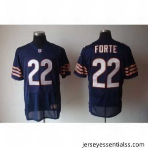 Nike Chicago Bears 22 Matt Forte Blue Elite NFL Jersey
