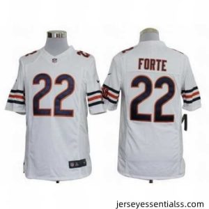 Nike Chicago Bears 22 Matt Forte White Limited NFL Jersey