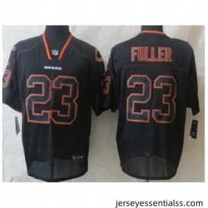 Nike Chicago Bears 23 Kyle Fuller Black Elite Lights Out NFL Jersey
