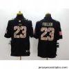 Nike Chicago Bears 23 Kyle Fuller Black Limited Salute to Service NFL Jersey