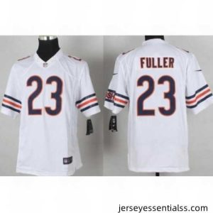 Nike Chicago Bears 23 Kyle Fuller White Limited NFL Jersey