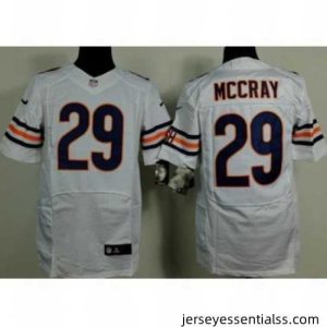Nike Chicago Bears 29 Danny McCray White Elite NFL Jersey