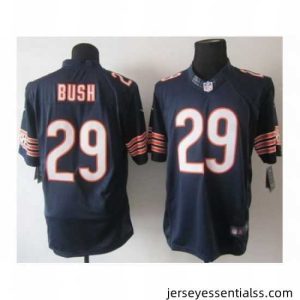 Nike Chicago Bears 29 Michael Bush Blue Limited NFL Jersey