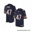 Nike Chicago Bears 47 Chris Conte Blue Limited NFL Jersey