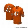 Nike Chicago Bears 47 Chris Conte Orange Game NFL Jersey