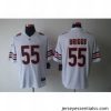 Nike Chicago Bears 55 Lance Briggs White Limited NFL Jersey