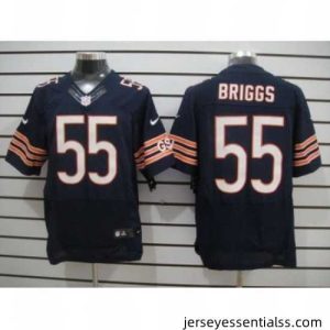Nike Chicago Bears 55 lance briggs blue Elite NFL Jersey