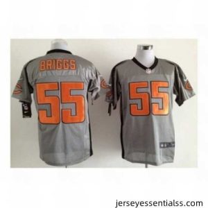 Nike Chicago Bears 55 lance briggs grey Elite shadow NFL Jersey