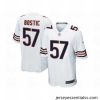 Nike Chicago Bears 57 Jon Bostic White Game NFL Jersey