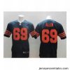 Nike Chicago Bears 69 Jared Allen blue Elite number orange NFL Jersey