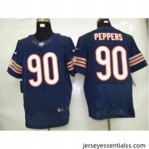 Nike Chicago Bears 90 Julius Peppers Blue Elite NFL Jersey