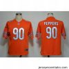 Nike Chicago Bears 90 Julius Peppers Orange Game NFL Jersey