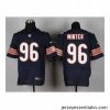 Nike Chicago Bears 96 Zach Minter blue Elite NFL Jersey