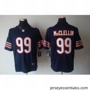 Nike Chicago Bears 99 Shea McClellin Blue Limited NFL Jersey