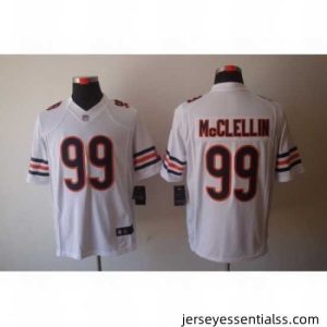 Nike Chicago Bears 99 Shea McClellin White Limited NFL Jersey