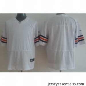 Nike Chicago Bears Blank White Elite NFL Jersey