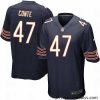 Nike NFL Chicago Bears #47 Chris Conte Navy Blue Limited Team Color Jersey