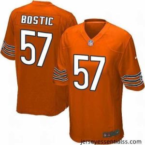 Nike NFL Chicago Bears #57 Jon Bostic Orange Limited Alternate Jersey
