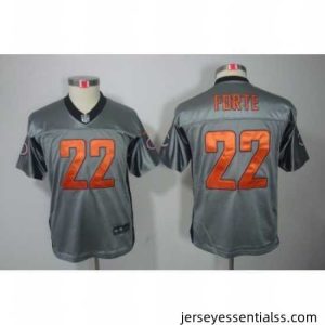 Nike Chicago Bears #22 Matt Forte[Grey Shadow Elite Jerseys]