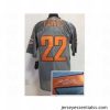Nike chicago bears 22 Matt Forte grey Elite shadow Signed NFL Jersey