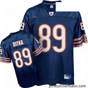 Reebok Chicago Bears 89 Mike Ditka Blue Team Color Replica Throwback NFL Jersey