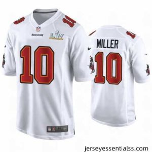 Scotty Miller Buccaneers White Super Bowl Lv Game Fashion Jersey