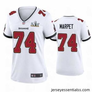 Ali Marpet Buccaneers White Super Bowl Lv Game Jersey