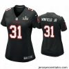 Antoine Winfield Jr. Buccaneers Black Super Bowl Lv Game Fashion Jersey