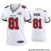 Antonio Brown Buccaneers White Super Bowl Lv Game Jersey