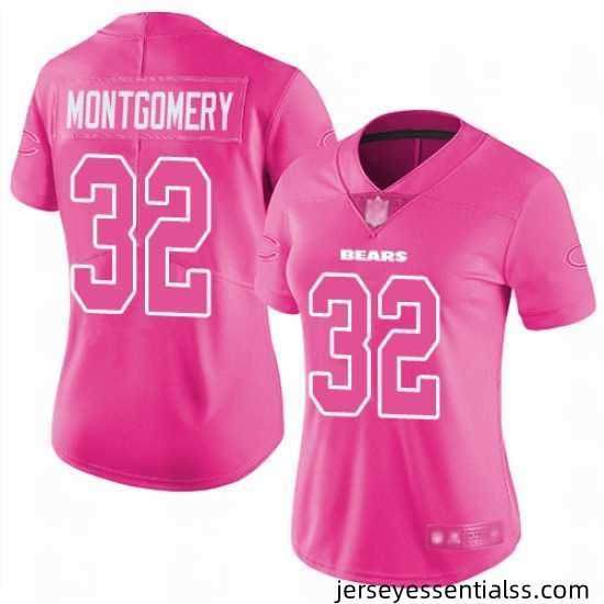 Women-Bears-32-David-Montgomery-Pink-Stitched-Football-Limited-Rush-Fashion-Jersey-725646_21769_550X550